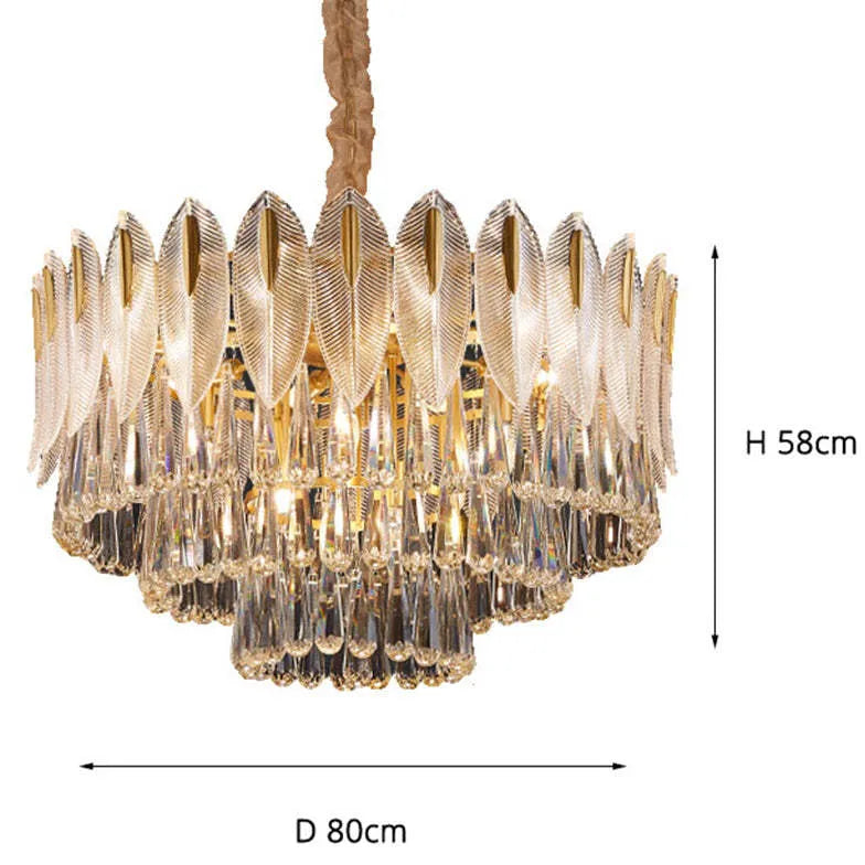 Luxury Crystal Chandelier For Living Room