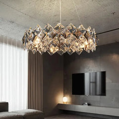 Statement Pendant Light For Children's Room Marilyn Metal & Crystal Ip20