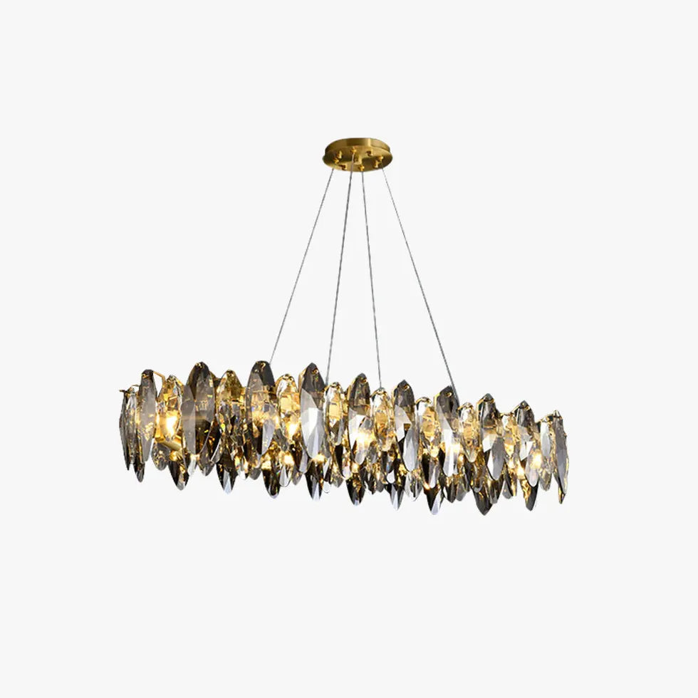 Gold Statement Pendant Light For Bedroom Marilyn Copper Ip20 Led