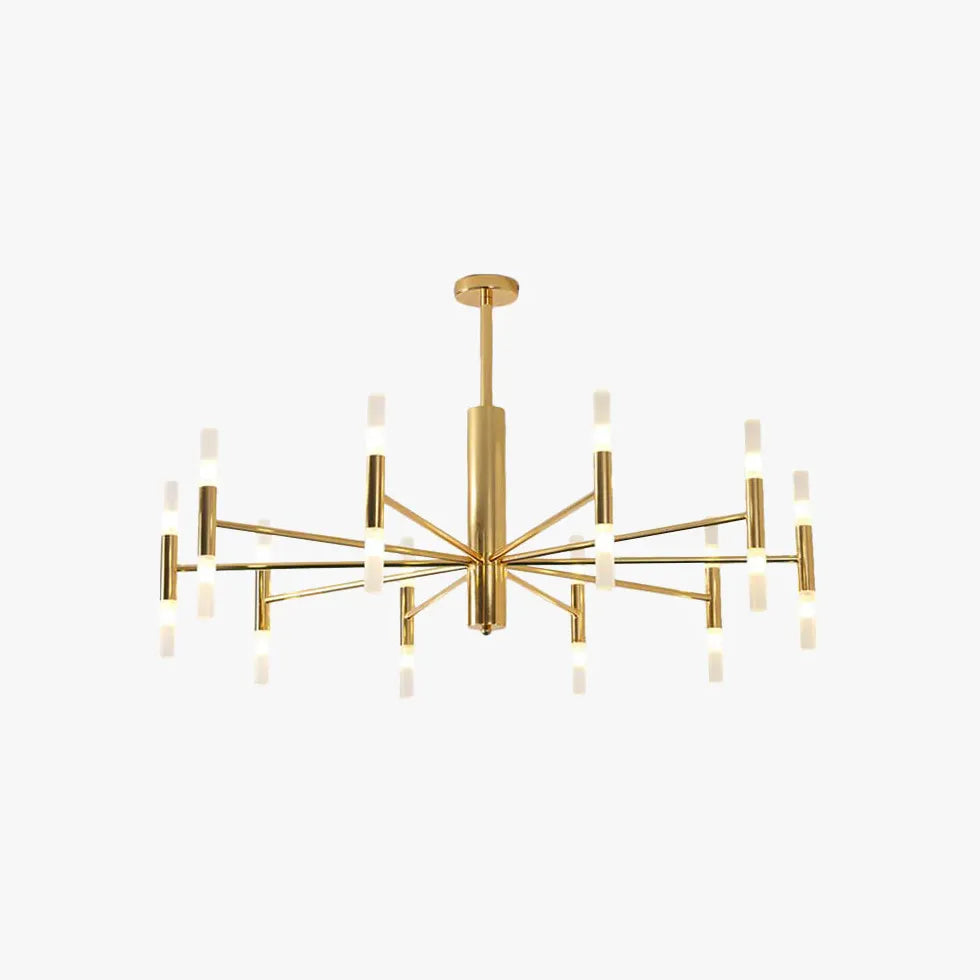 Gold Modern Chandeliers For Bedroom Marilyn Metal Without Bulbs