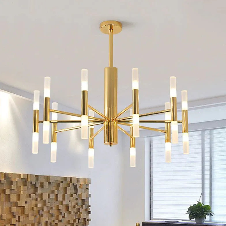 Gold Modern Chandeliers For Bedroom Marilyn Metal Without Bulbs