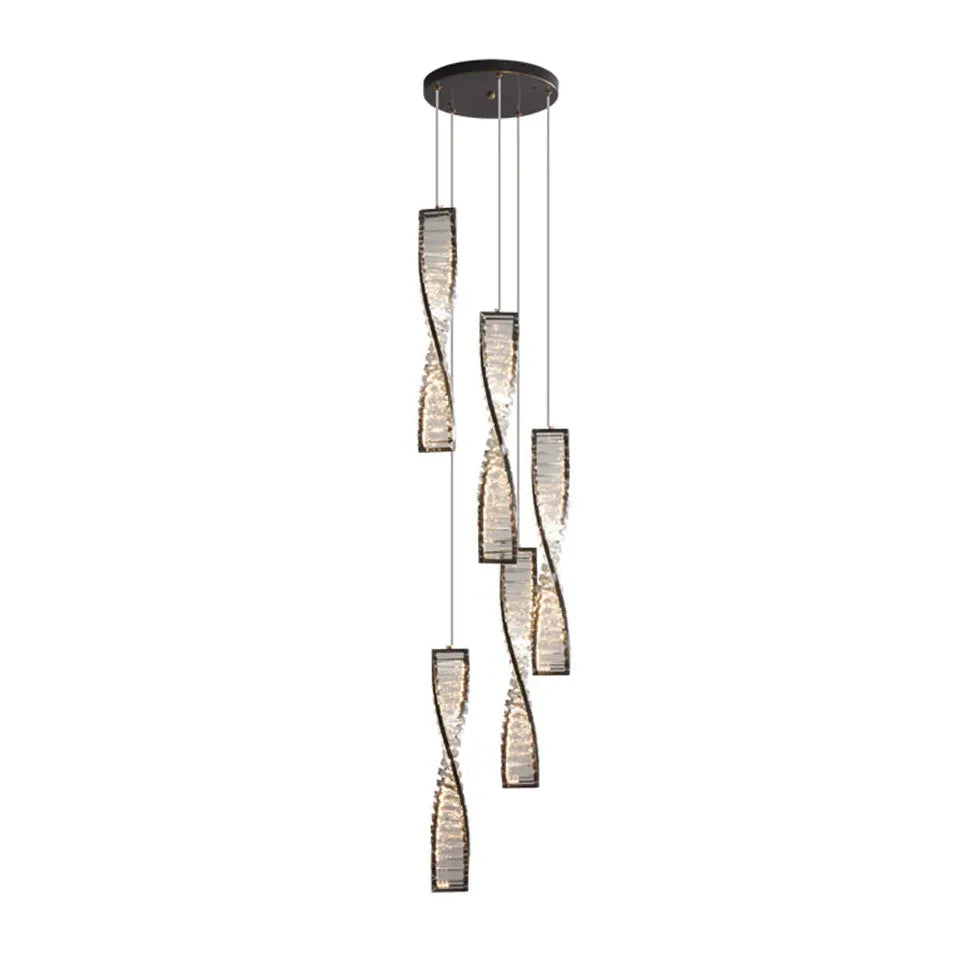 Black Chandelier For Bedroom Marilyn Pure Copper Led Ip20