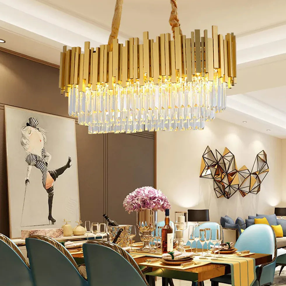 Gold Modern Chandeliers For Bedroom Modern Acrylic