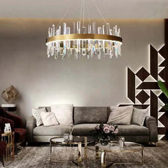 Statement Pendant Light For Bedroom Modern Stainless Steel