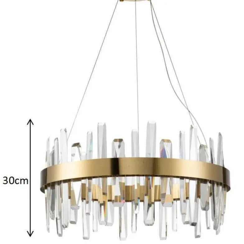 Statement Pendant Light For Bedroom Modern Stainless Steel