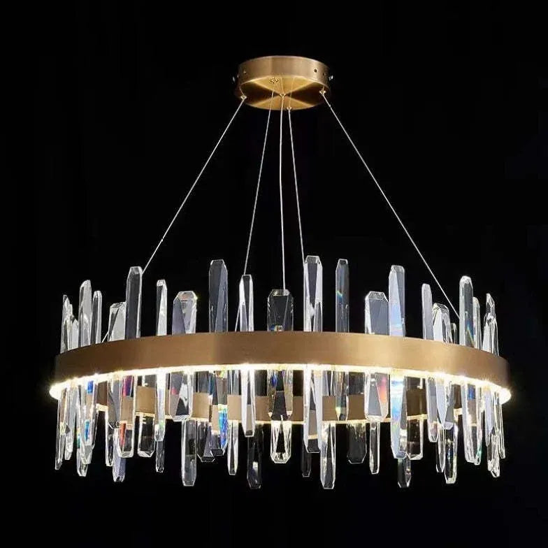 Statement Pendant Light For Bedroom Modern Stainless Steel