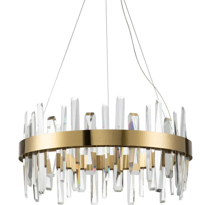 Statement Pendant Light For Bedroom Modern Stainless Steel