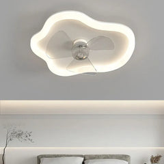 Ceiling Fan With Light For Bedroom Minori Metal & Acrylic