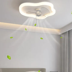 Ceiling Fan With Light For Bedroom Minori Metal & Acrylic