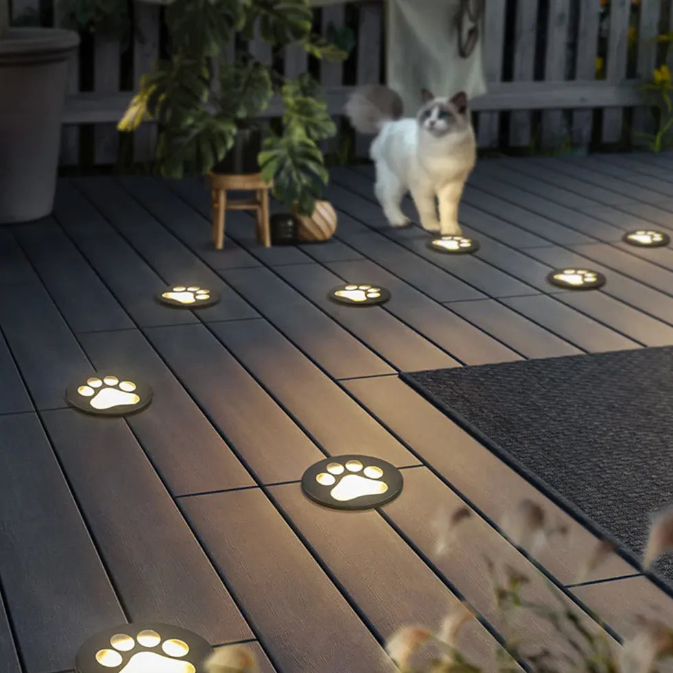 Deck & Ground Light Round Minori Metal Ip65 Led Warm White