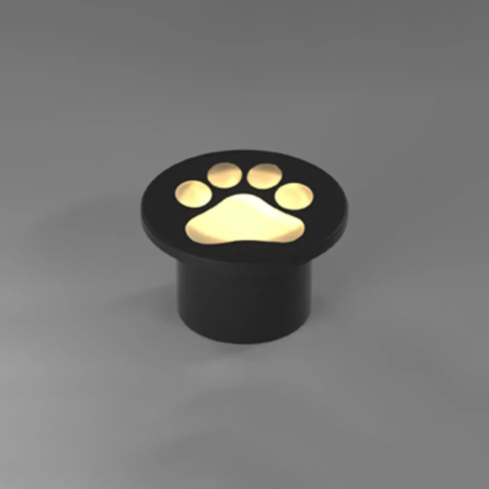 Deck & Ground Light Round Minori Metal Ip65 Led Warm White