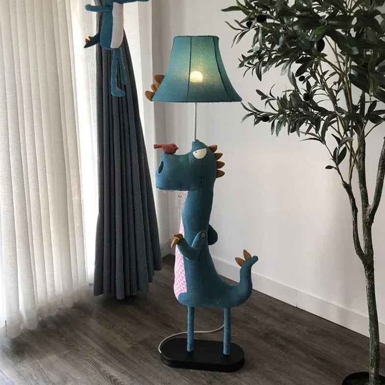 Floor Lamp For Bedroom Minori Metal & Fabric Plug Ip20