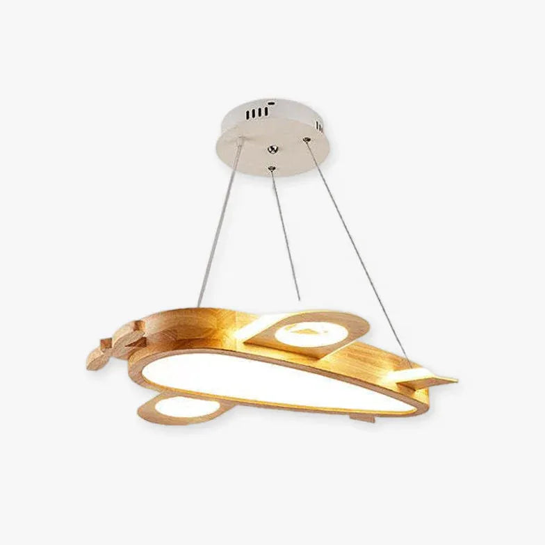 Statement Pendant Light For Bedroom Minori Wood