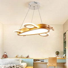 Statement Pendant Light For Bedroom Minori Wood