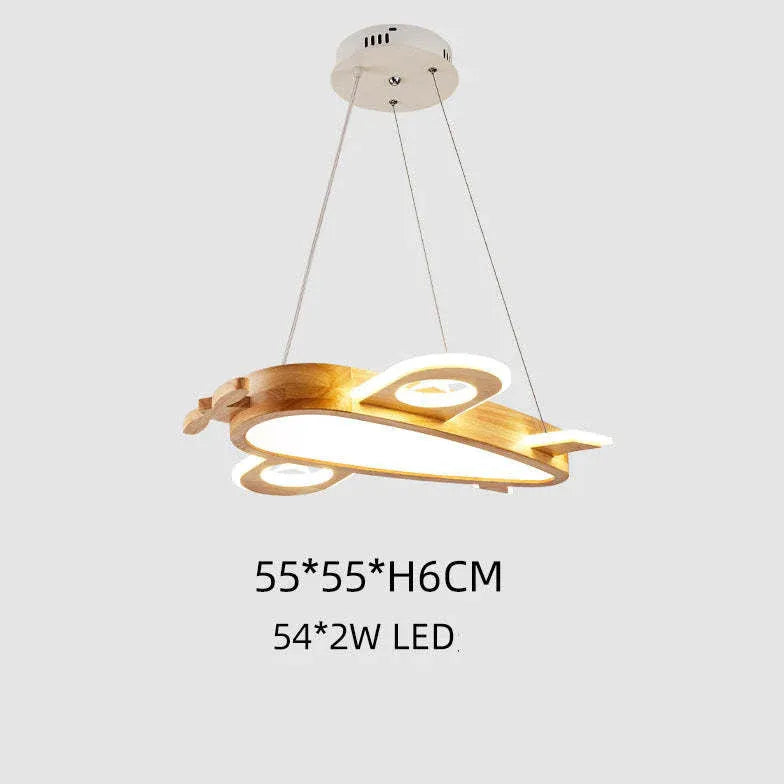 Statement Pendant Light For Bedroom Minori Wood