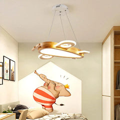 Statement Pendant Light For Bedroom Minori Wood