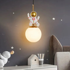 Light Single Pendant For Children's Room Elif Metal Ip20