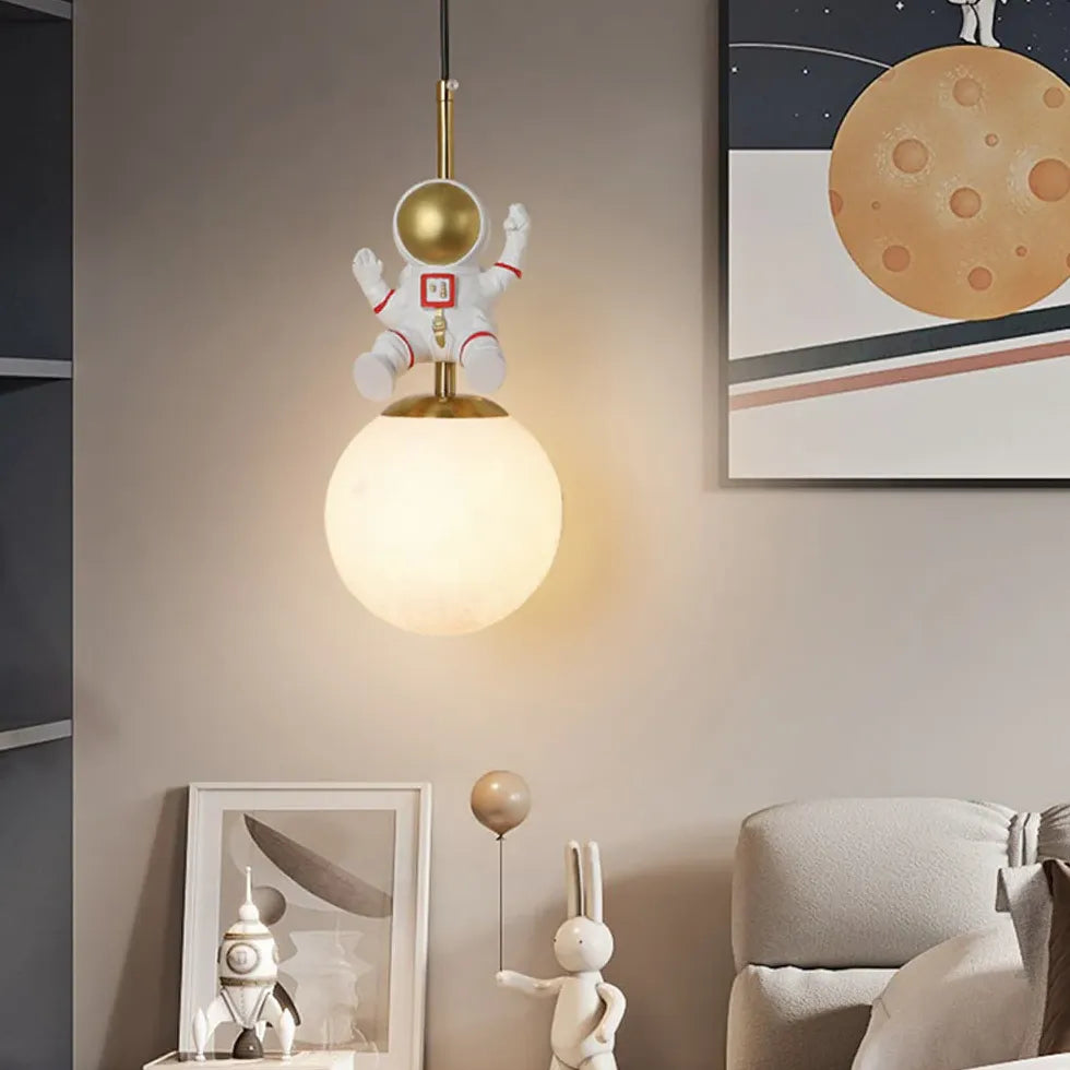 Light Single Pendant For Children's Room Elif Metal Ip20