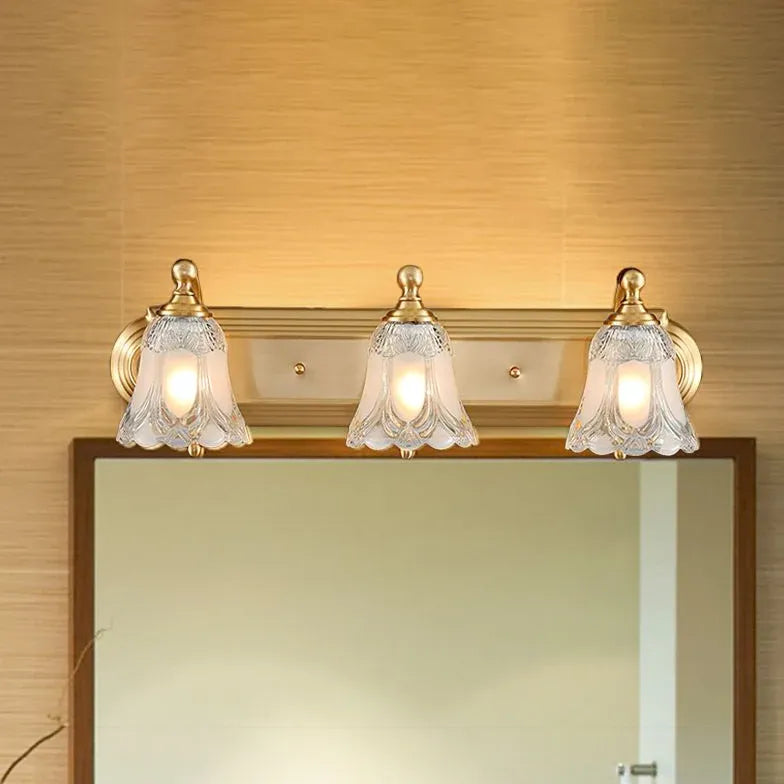 Gold Multi Arm Wall Light For Bathroom Felicie Metal Ip44