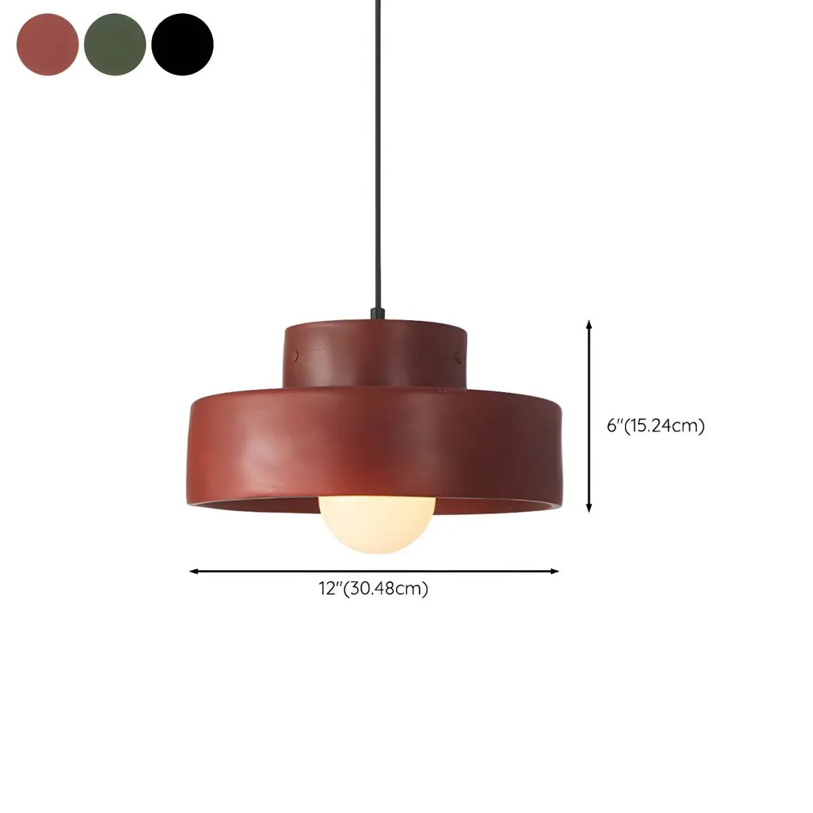 Rise & Fall Pendant Light For Bedroom Modern Metal