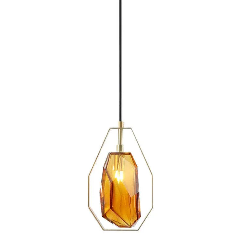 Light Single Pendant Glass Warm White