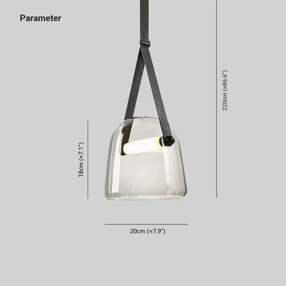 White Coloured Glass Pendant Light For Bedroom Cairns Glass Ip20