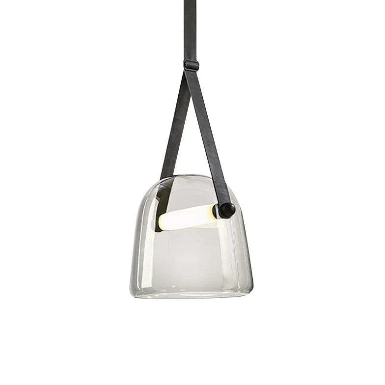 White Coloured Glass Pendant Light For Bedroom Cairns Glass Ip20