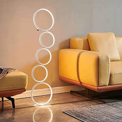 Floor Lamp For Bedroom Modern Metal & Silicon Led Strip Plug Uk And Eu