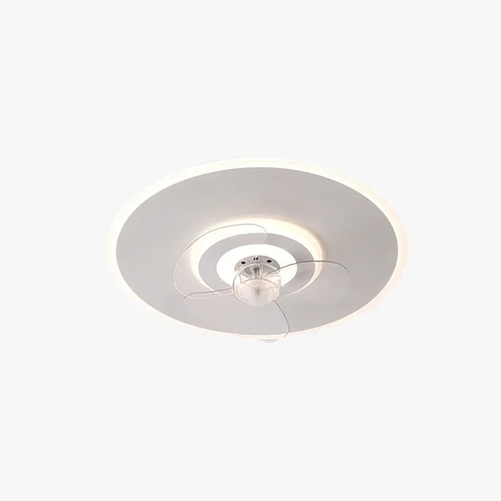 Ceiling Fan With Light For Bedroom Morandi Metal Led Ip20 Dimmable