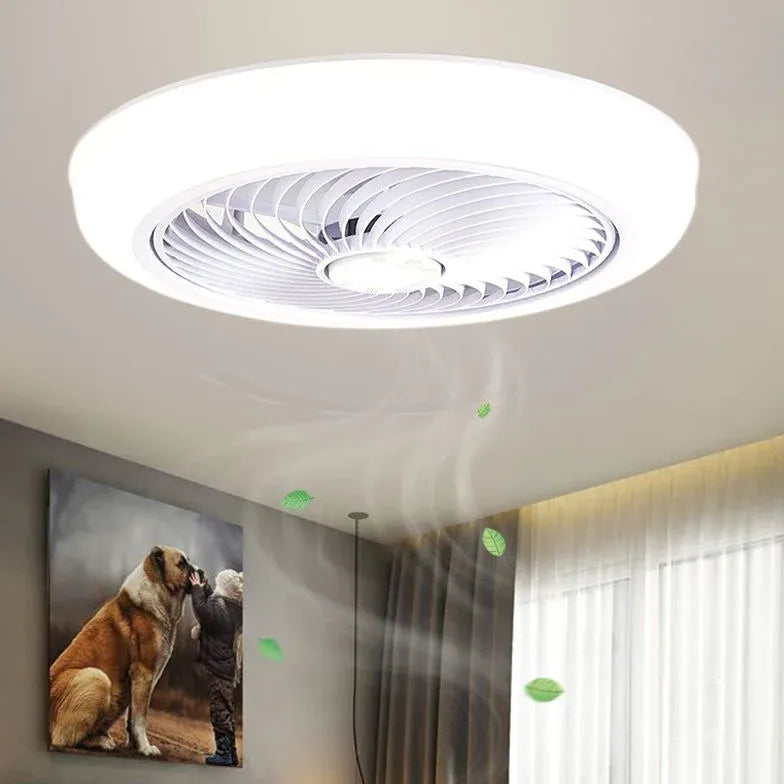 Ceiling Fan With Light For Bedroom Morandi Acrylic Dimmable Ip20