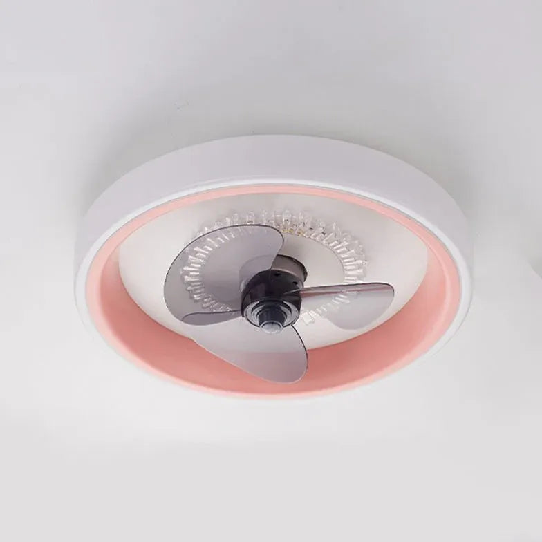 Ceiling Fan With Light For Bedroom Morandi Acrylic Ip20 Dimmable Led