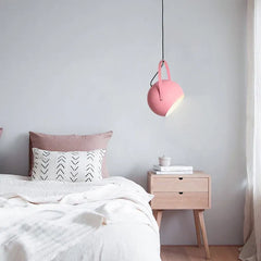 Bedside Pendant Light For Bedroom Morandi Metal Ip20 Led Cool White