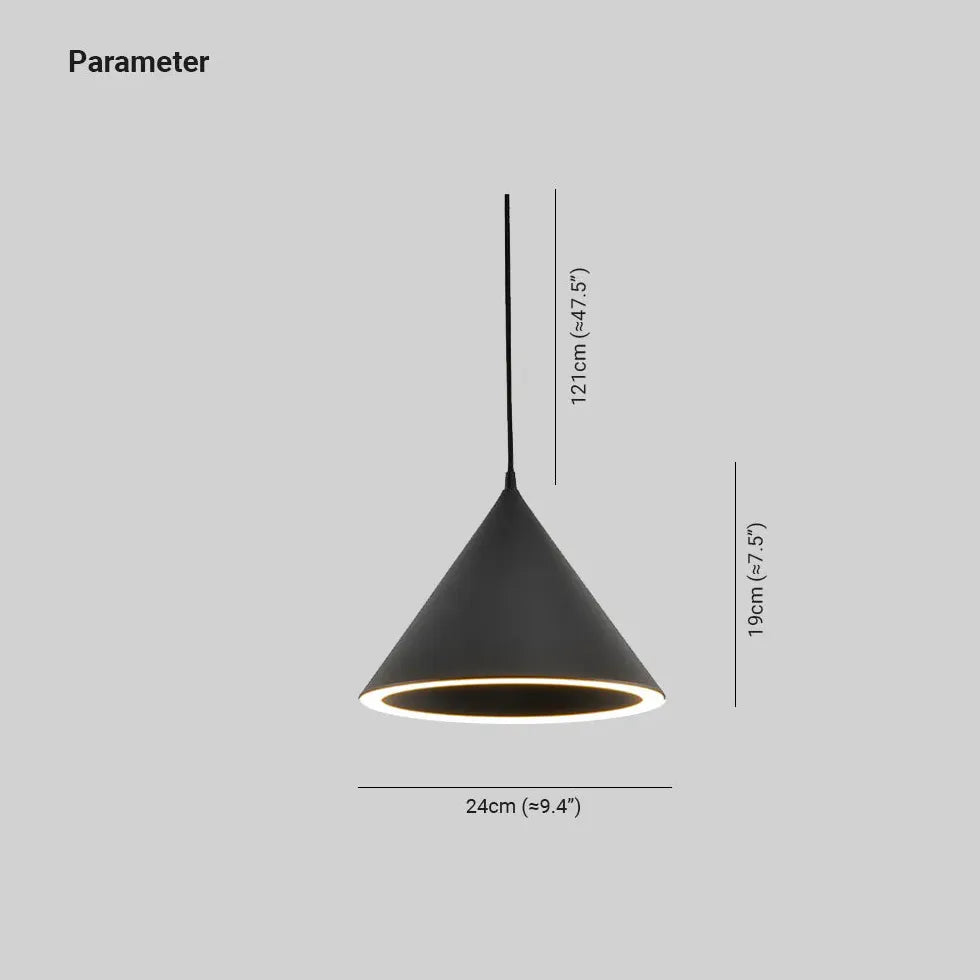 Light Single Pendant For Bedroom Morandi Metal Ip20