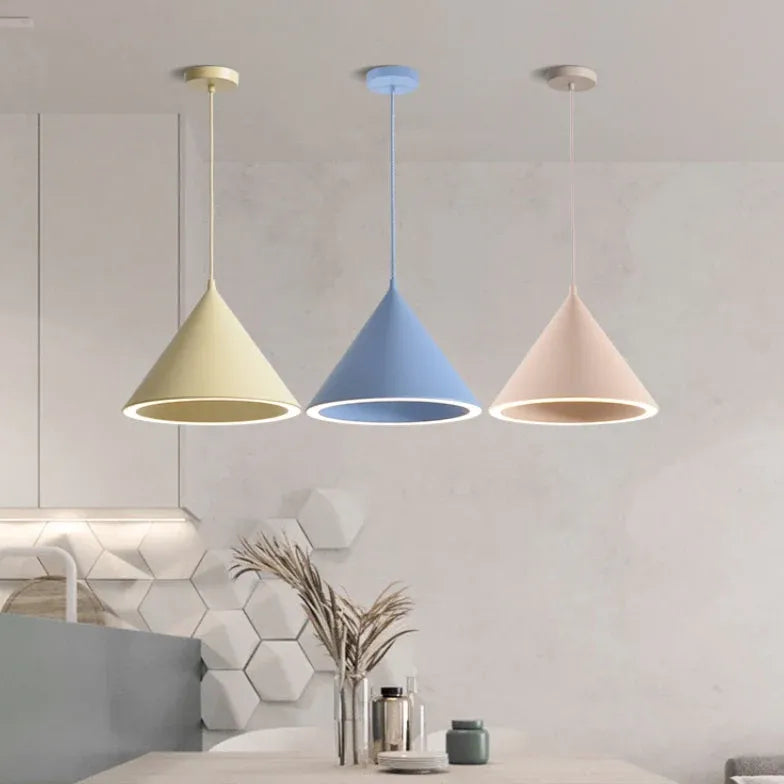 Light Single Pendant For Bedroom Morandi Metal Ip20