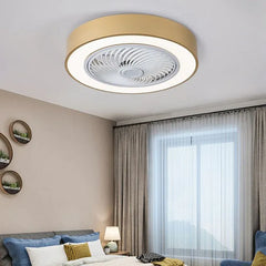 Ceiling Fan With Light For Bedroom Minori Metal Dimmable Ip20 Led