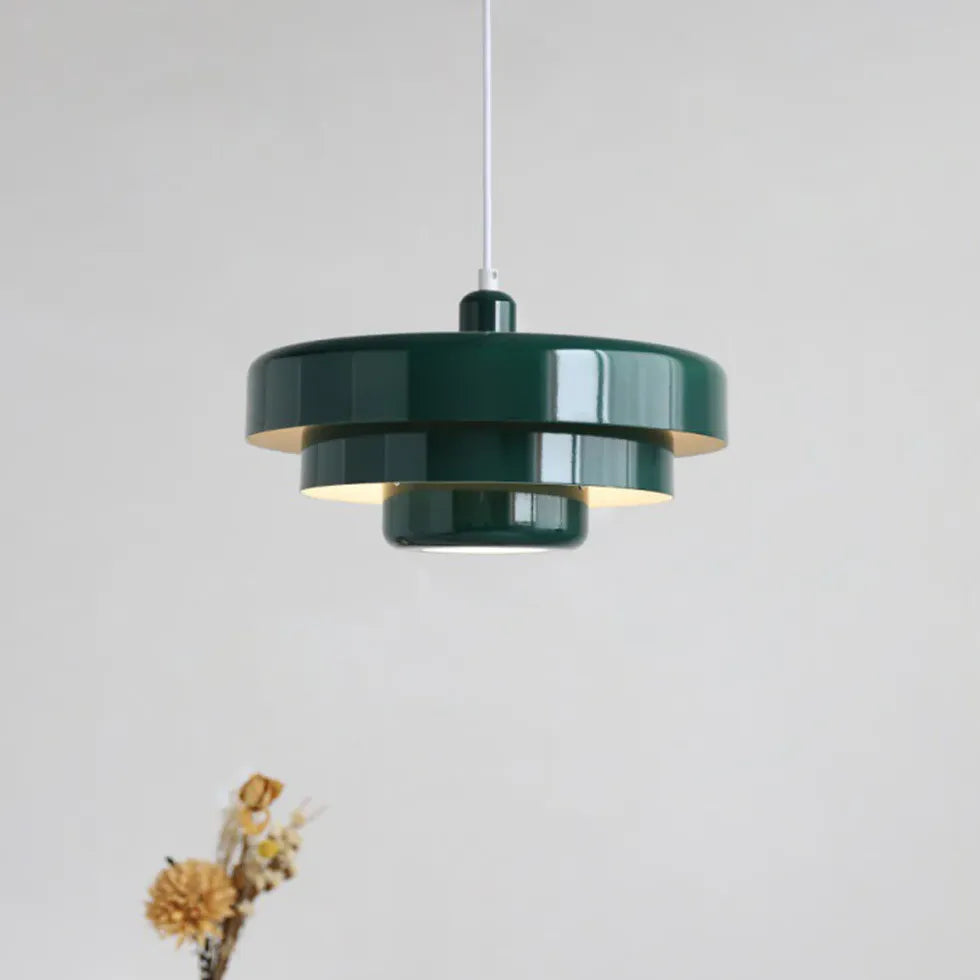 Light Single Pendant For Living Room Morandi Metal Led