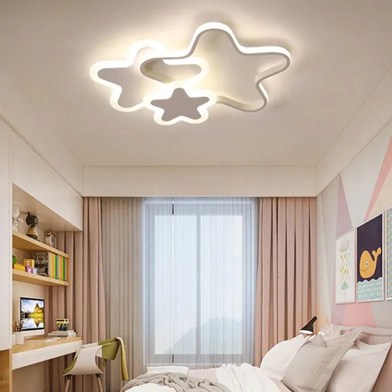 Flush Light For Bedroom Morandi Metal Cool White Ip20 Led