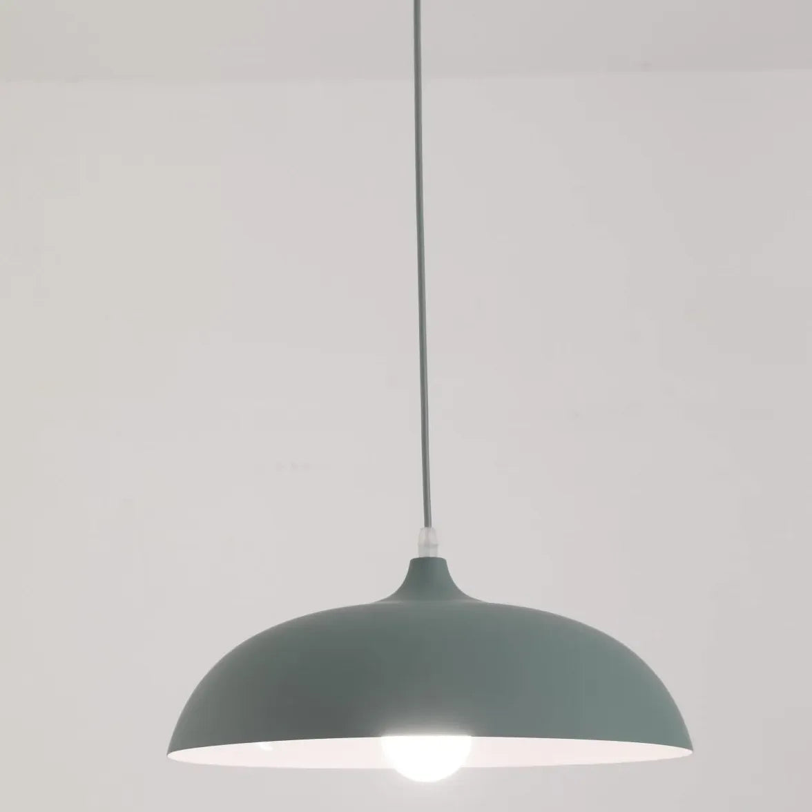 Light Single Pendant For Dining Room Morandi Metal