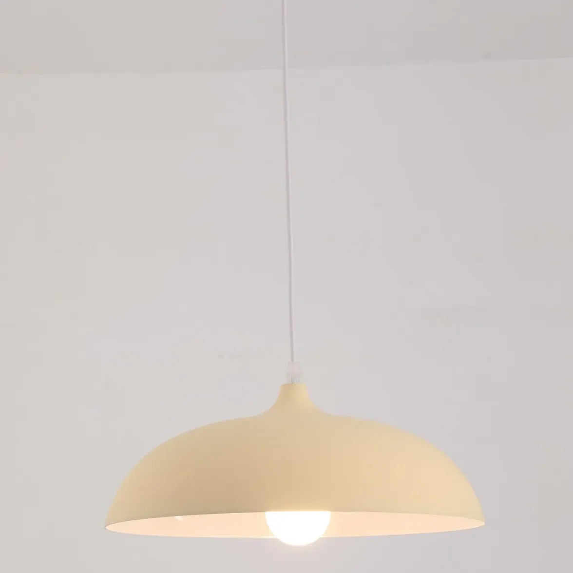 Light Single Pendant For Dining Room Morandi Metal