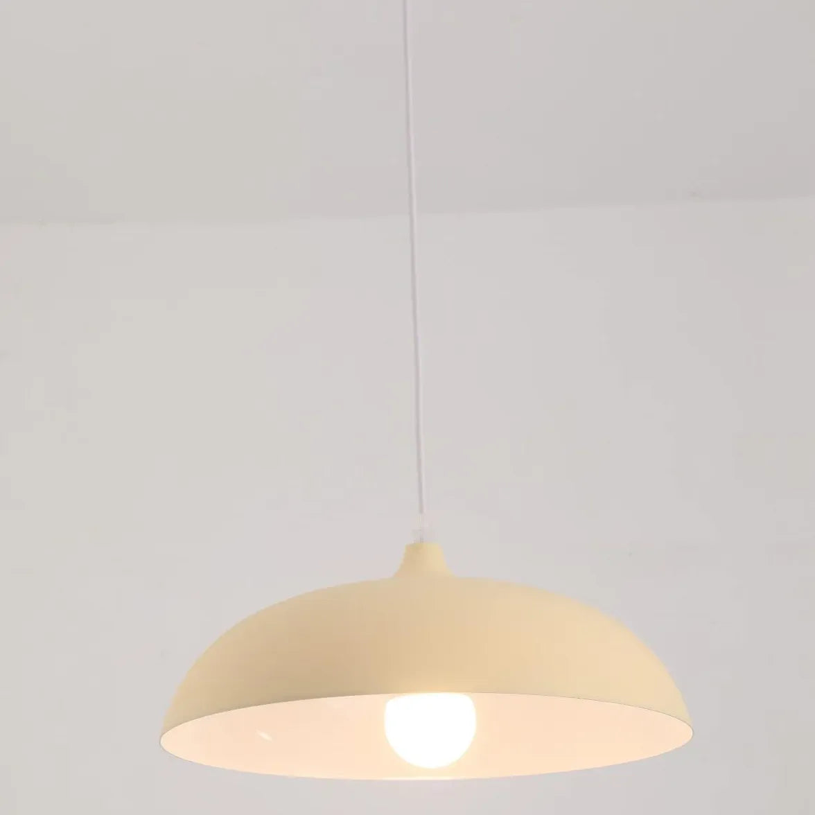 Light Single Pendant For Dining Room Morandi Metal