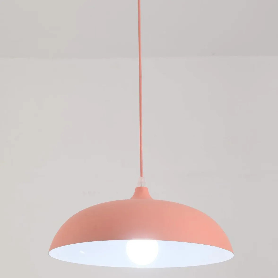 Light Single Pendant For Dining Room Morandi Metal