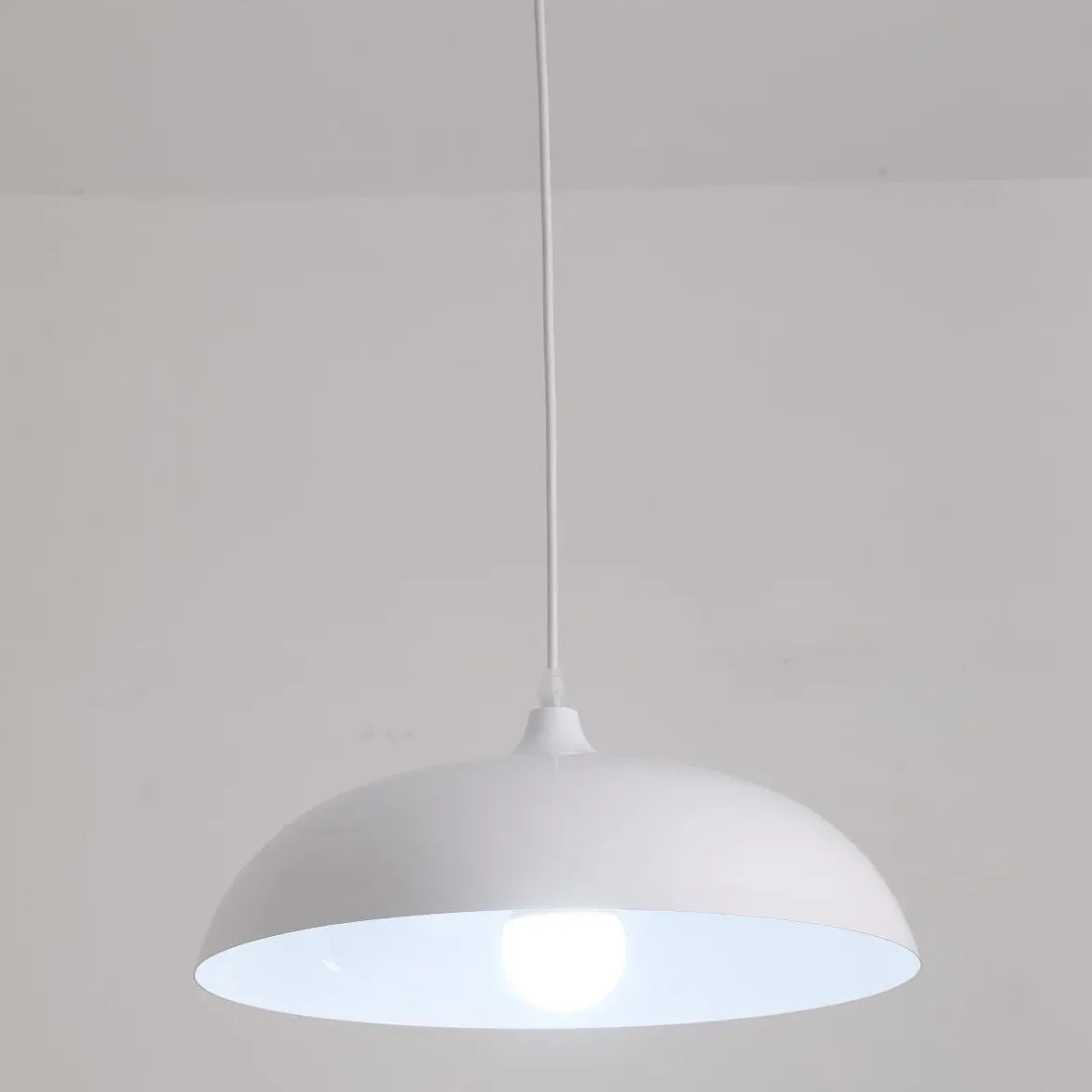 Light Single Pendant For Dining Room Morandi Metal