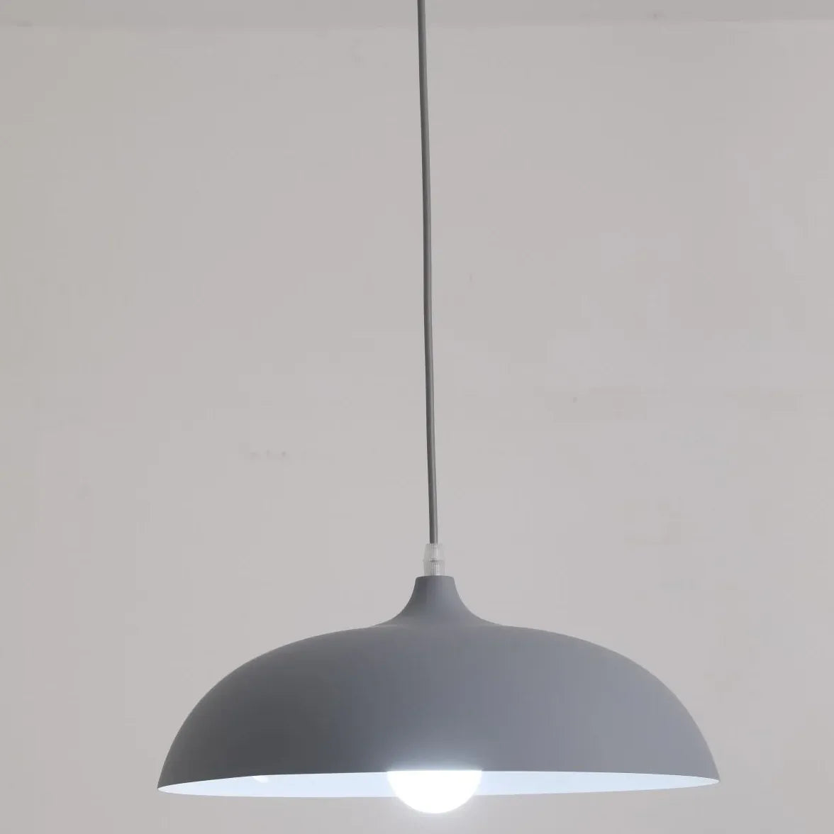 Light Single Pendant For Dining Room Morandi Metal