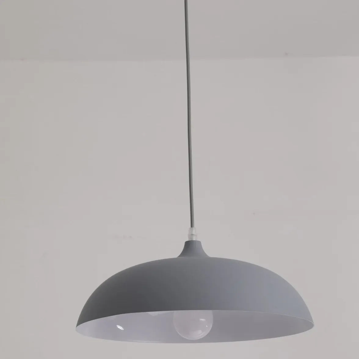 Light Single Pendant For Dining Room Morandi Metal