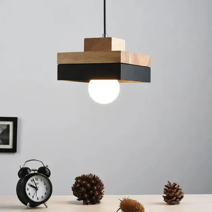 Black Light Single Pendant For Living Room Morandi Metal Warm White Led Ip20