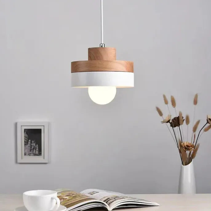 Black Light Single Pendant For Living Room Morandi Metal Warm White Led Ip20