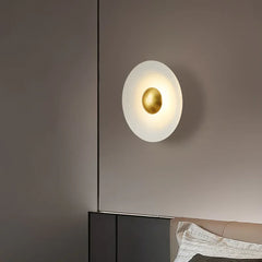 Flush Wall Light For Bedroom Morandi Metal Led Ip20