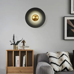 Flush Wall Light For Bedroom Morandi Metal Led Ip20