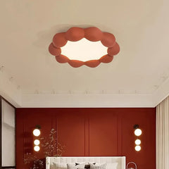 Flush Light For Bedroom Morandi Resin Led Ip20 Dimmable