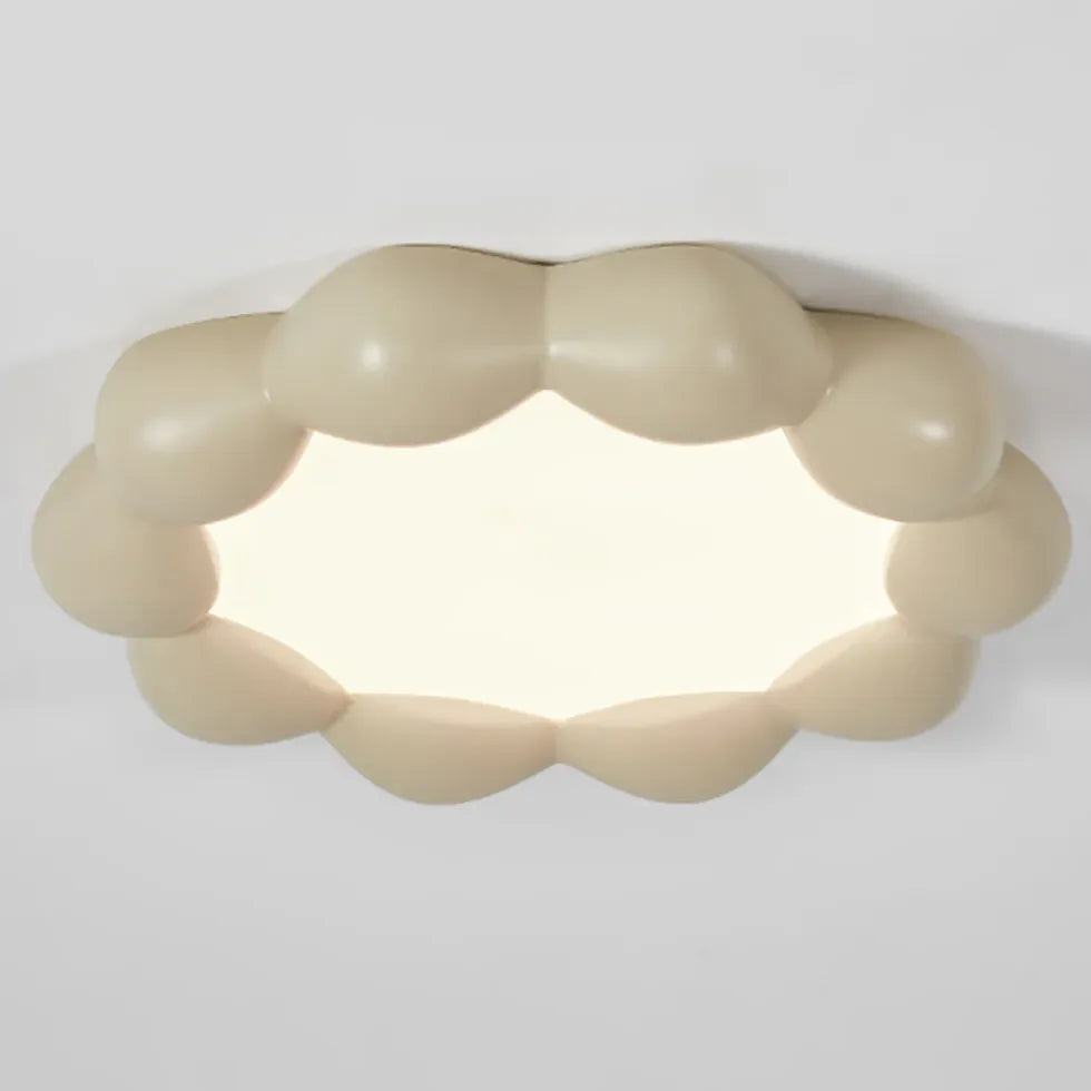 Flush Light For Bedroom Morandi Resin Led Ip20 Dimmable